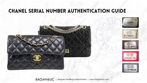 chanel serial number identification